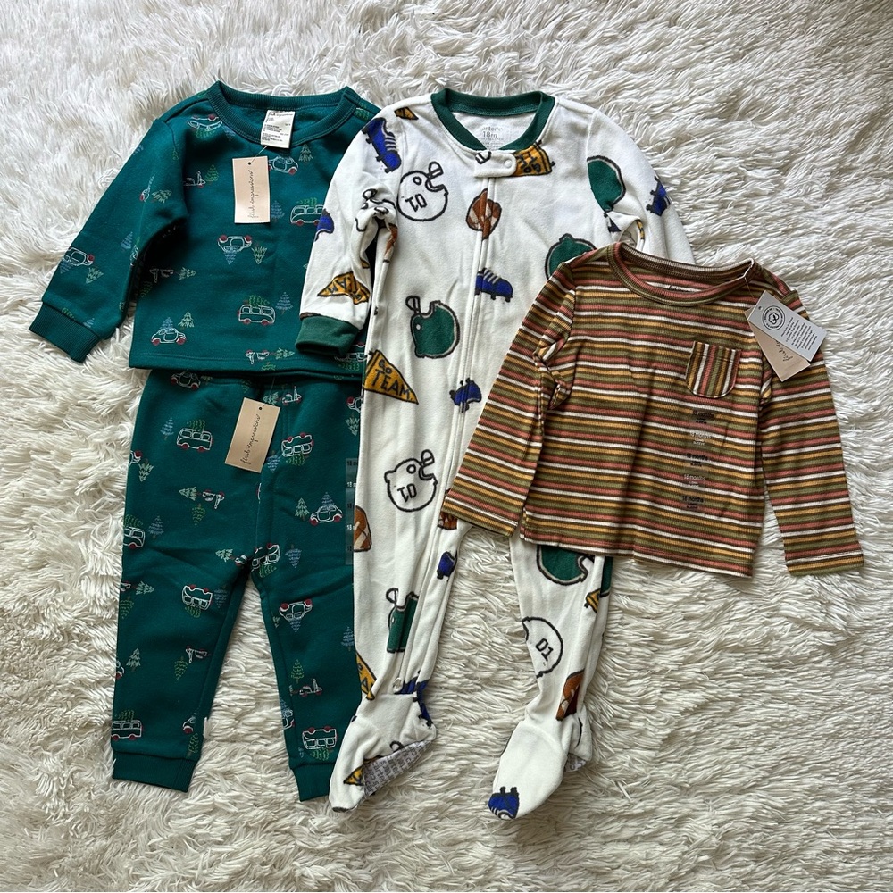 First Impressions Carter's Outfit Bundle New With Tags Size 18 Months